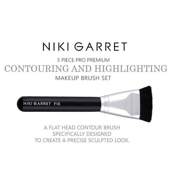 NIKI GARRETT - 🎉HP X 4🎉 NWT Limited Edition 3-Pc Contour:Highlighting Brushes - Picture 7 of 12